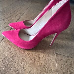 Aldo Magenta Suede Pumps - Size 6
